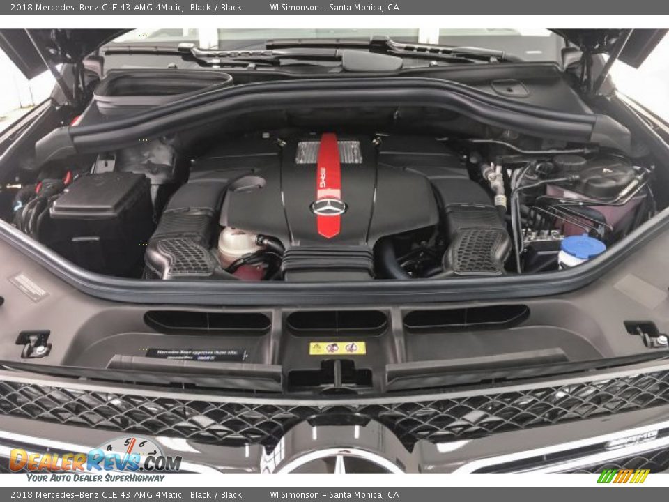 2018 Mercedes-Benz GLE 43 AMG 4Matic Black / Black Photo #9