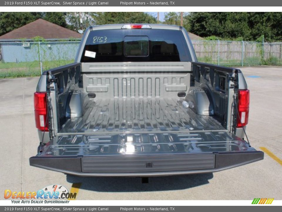 2019 Ford F150 XLT SuperCrew Silver Spruce / Light Camel Photo #25