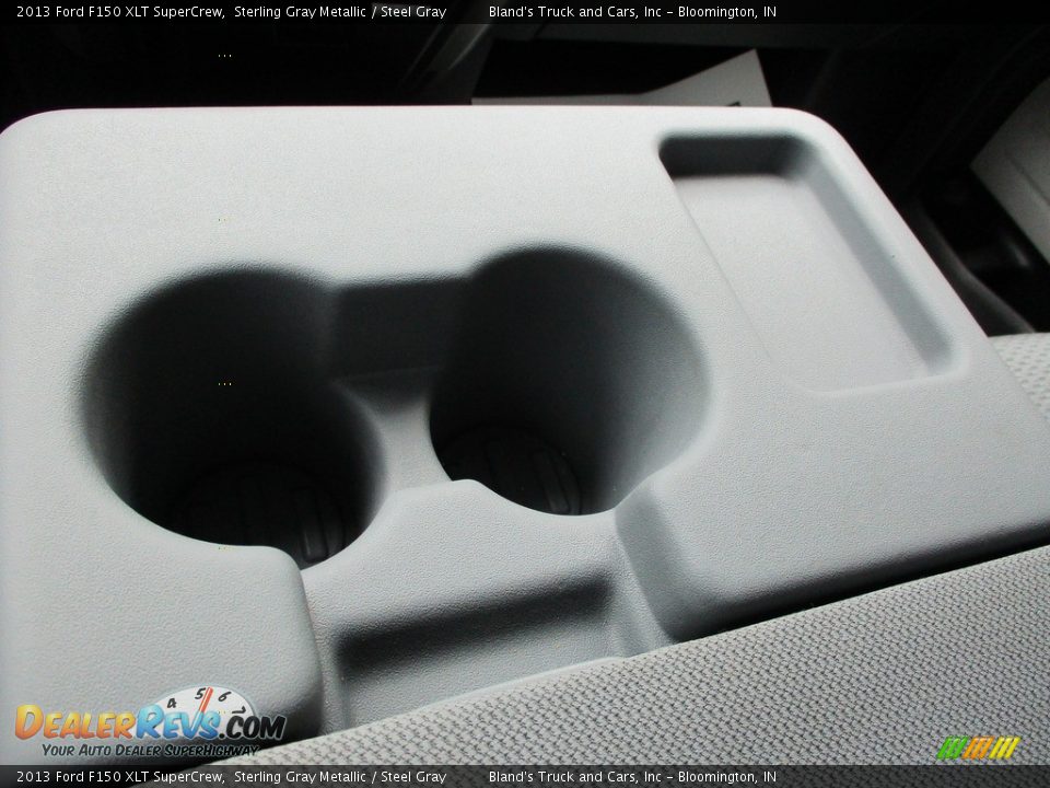 2013 Ford F150 XLT SuperCrew Sterling Gray Metallic / Steel Gray Photo #26