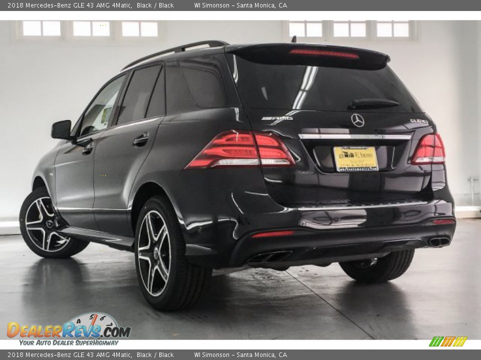 2018 Mercedes-Benz GLE 43 AMG 4Matic Black / Black Photo #10
