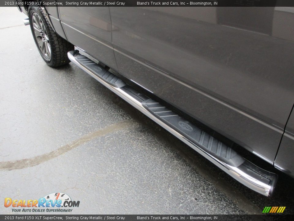 2013 Ford F150 XLT SuperCrew Sterling Gray Metallic / Steel Gray Photo #29