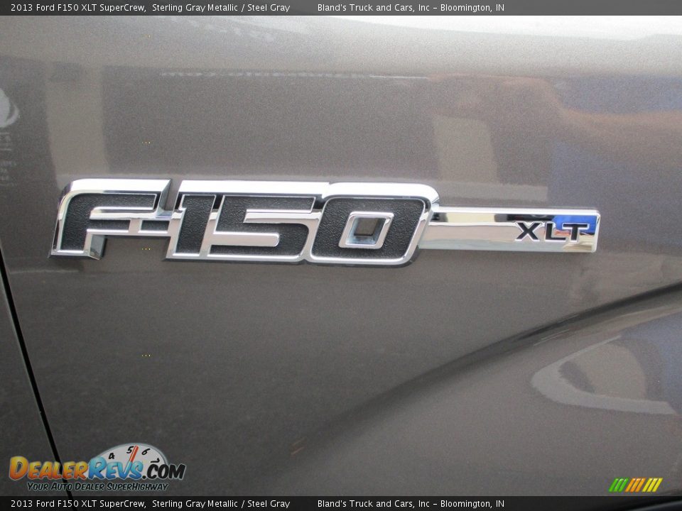 2013 Ford F150 XLT SuperCrew Sterling Gray Metallic / Steel Gray Photo #30