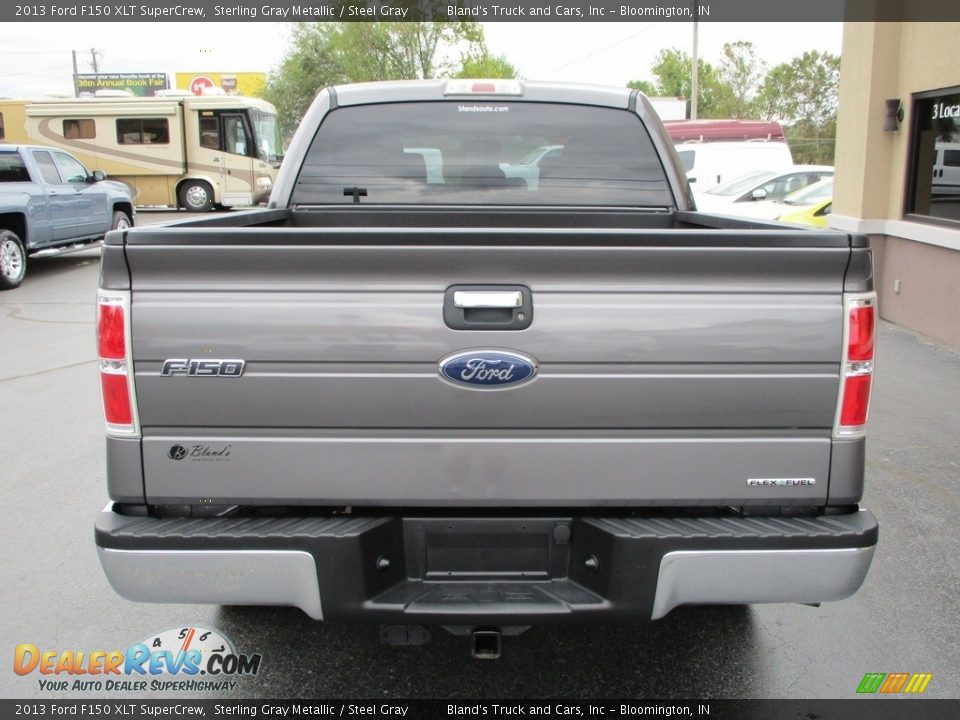 2013 Ford F150 XLT SuperCrew Sterling Gray Metallic / Steel Gray Photo #31