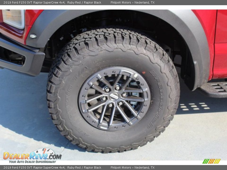 2019 Ford F150 SVT Raptor SuperCrew 4x4 Ruby Red / Raptor Black Photo #5