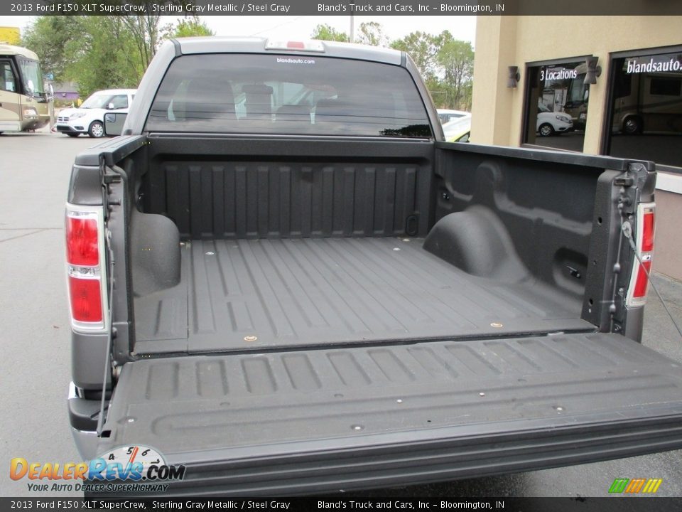 2013 Ford F150 XLT SuperCrew Sterling Gray Metallic / Steel Gray Photo #32