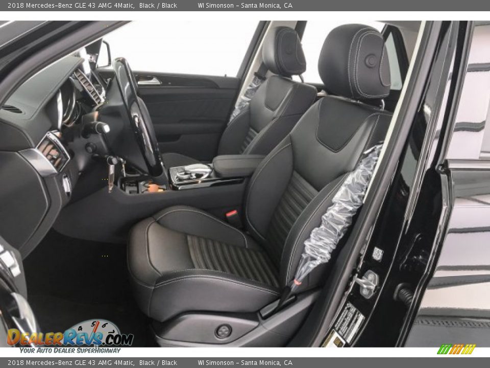 2018 Mercedes-Benz GLE 43 AMG 4Matic Black / Black Photo #15