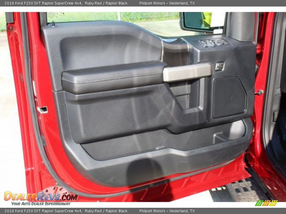 2019 Ford F150 SVT Raptor SuperCrew 4x4 Ruby Red / Raptor Black Photo #10