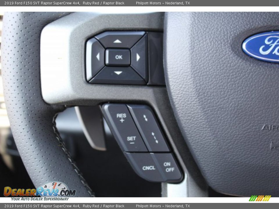 2019 Ford F150 SVT Raptor SuperCrew 4x4 Ruby Red / Raptor Black Photo #13