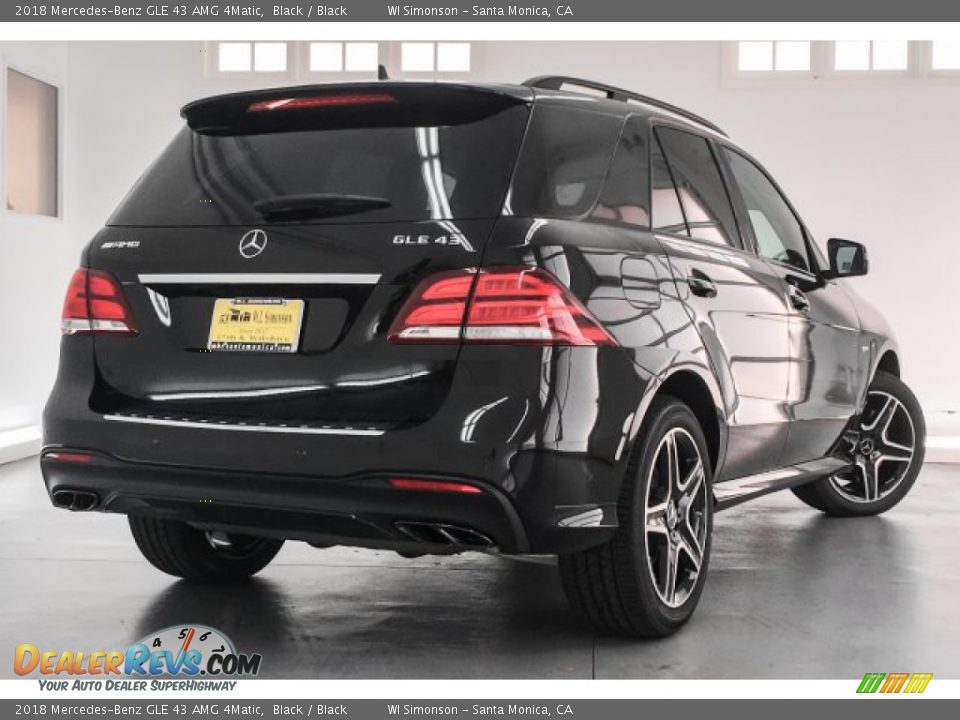 2018 Mercedes-Benz GLE 43 AMG 4Matic Black / Black Photo #17