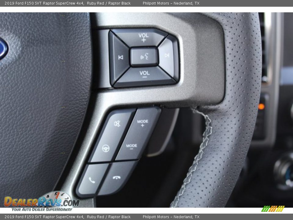 2019 Ford F150 SVT Raptor SuperCrew 4x4 Ruby Red / Raptor Black Photo #14