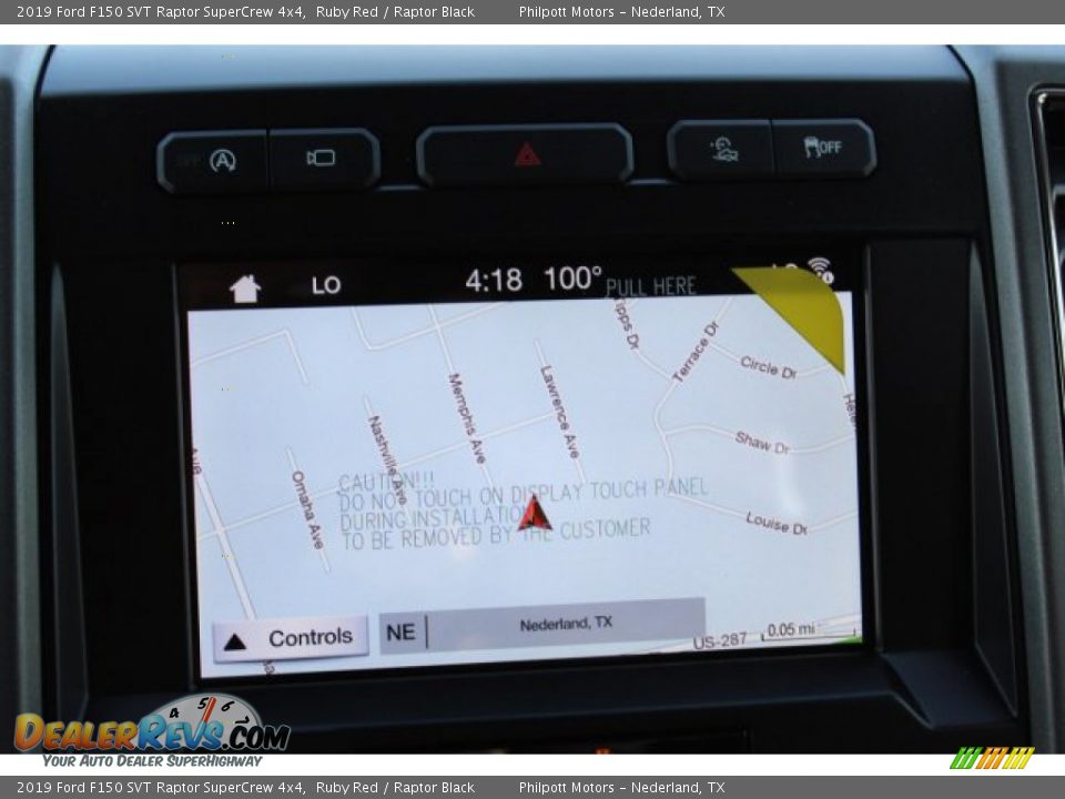 2019 Ford F150 SVT Raptor SuperCrew 4x4 Ruby Red / Raptor Black Photo #17