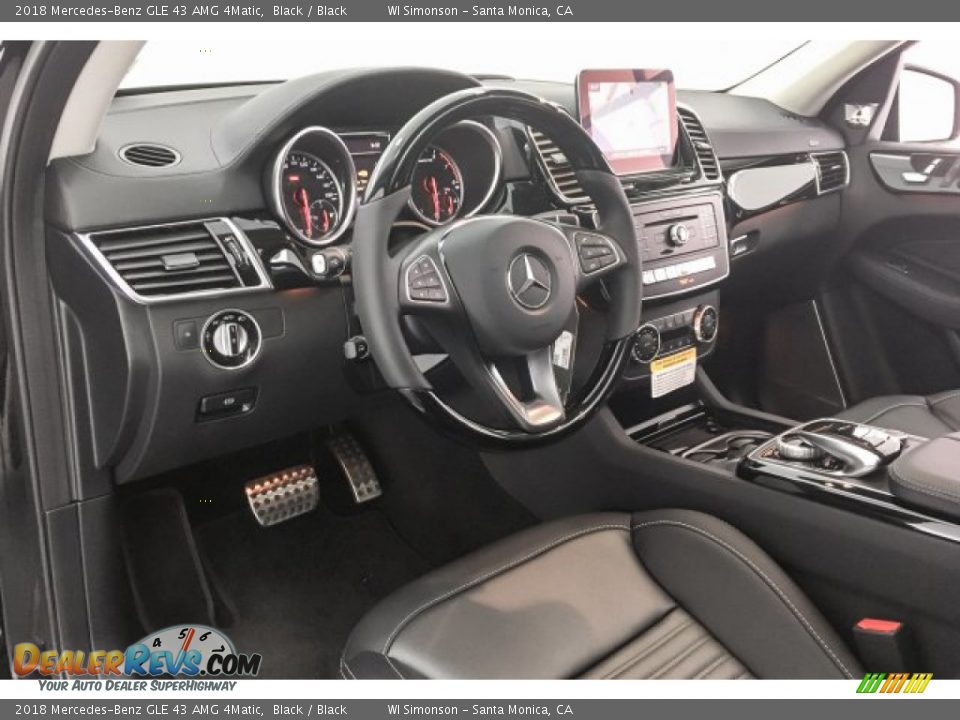 2018 Mercedes-Benz GLE 43 AMG 4Matic Black / Black Photo #20
