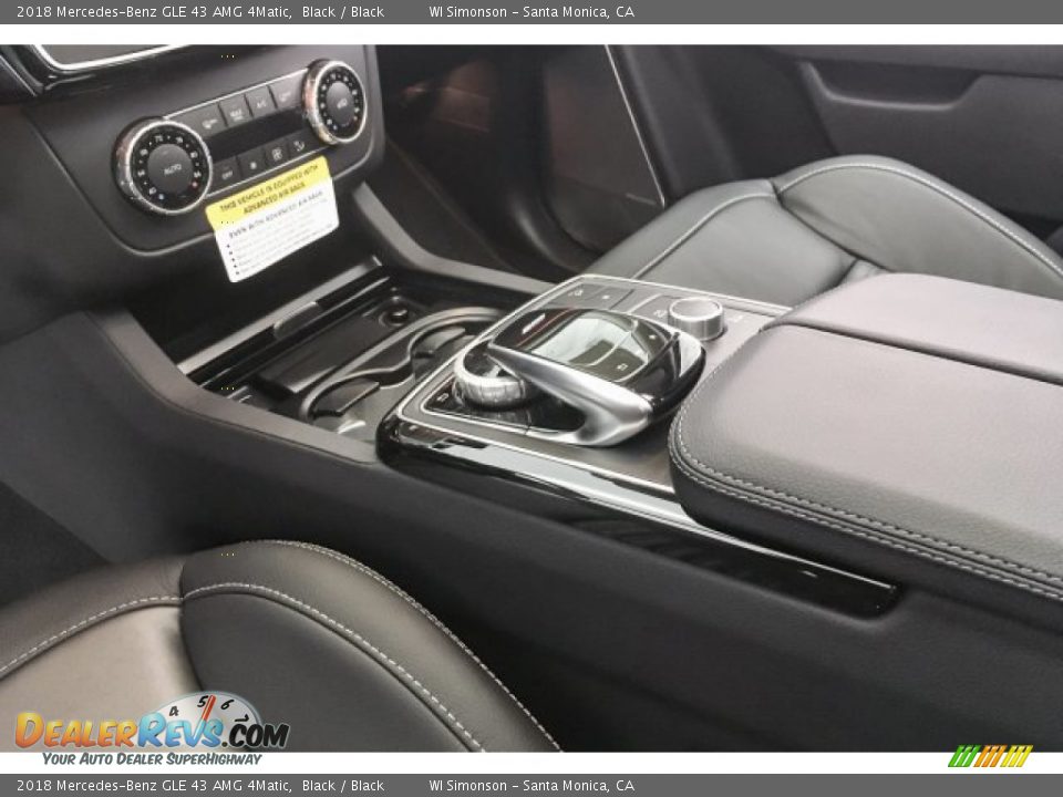 2018 Mercedes-Benz GLE 43 AMG 4Matic Black / Black Photo #21