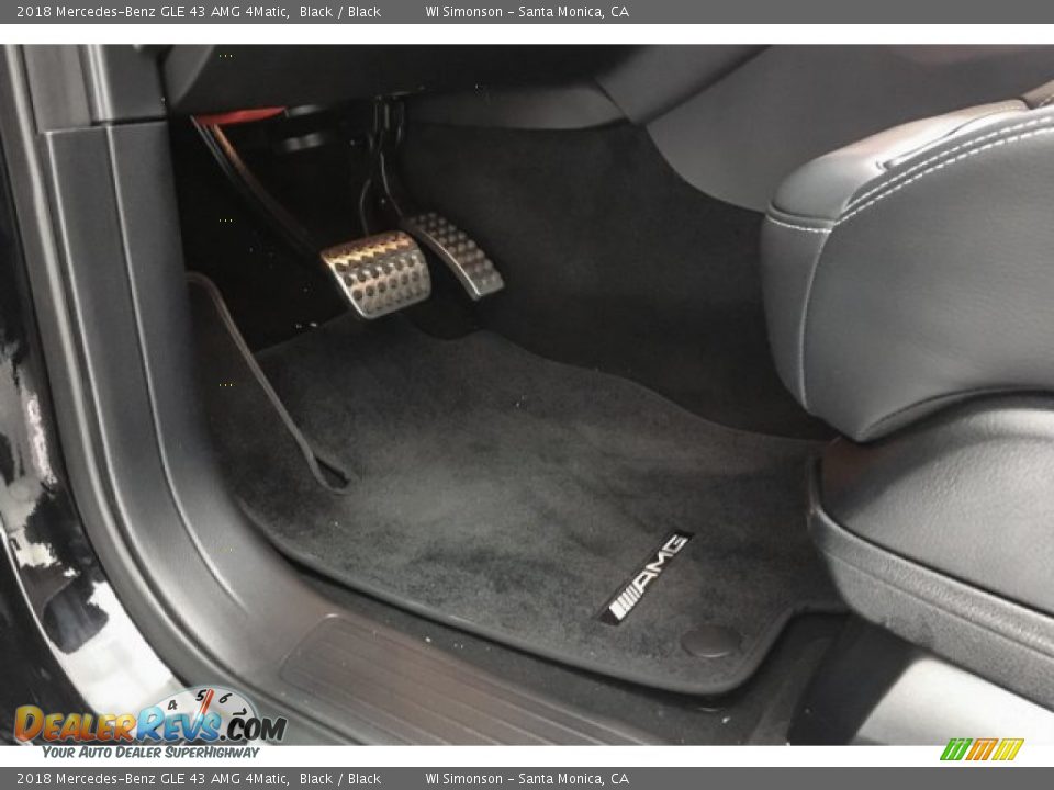 2018 Mercedes-Benz GLE 43 AMG 4Matic Black / Black Photo #22
