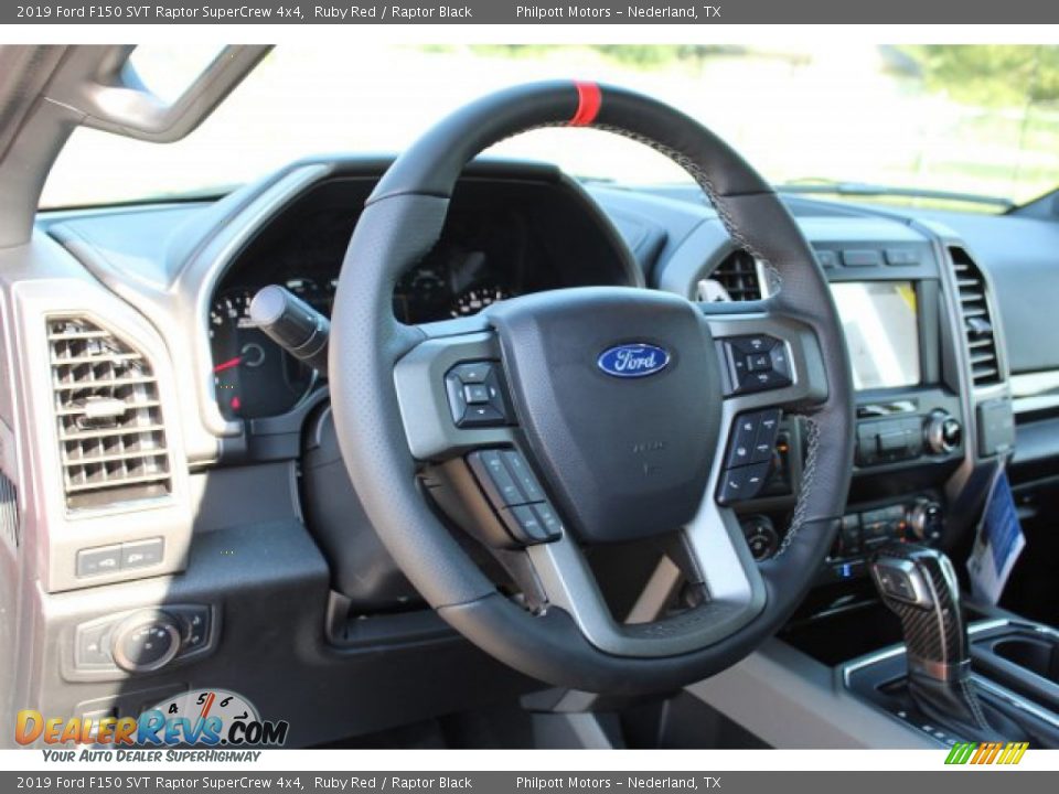 2019 Ford F150 SVT Raptor SuperCrew 4x4 Ruby Red / Raptor Black Photo #24
