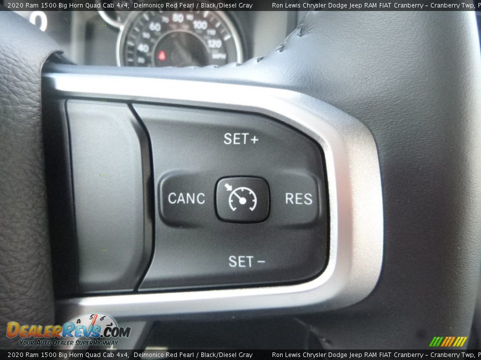 2020 Ram 1500 Big Horn Quad Cab 4x4 Steering Wheel Photo #19