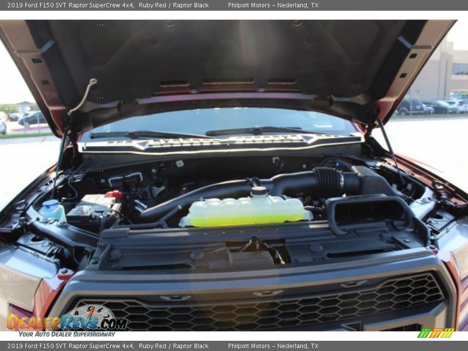 2019 Ford F150 SVT Raptor SuperCrew 4x4 Ruby Red / Raptor Black Photo #26