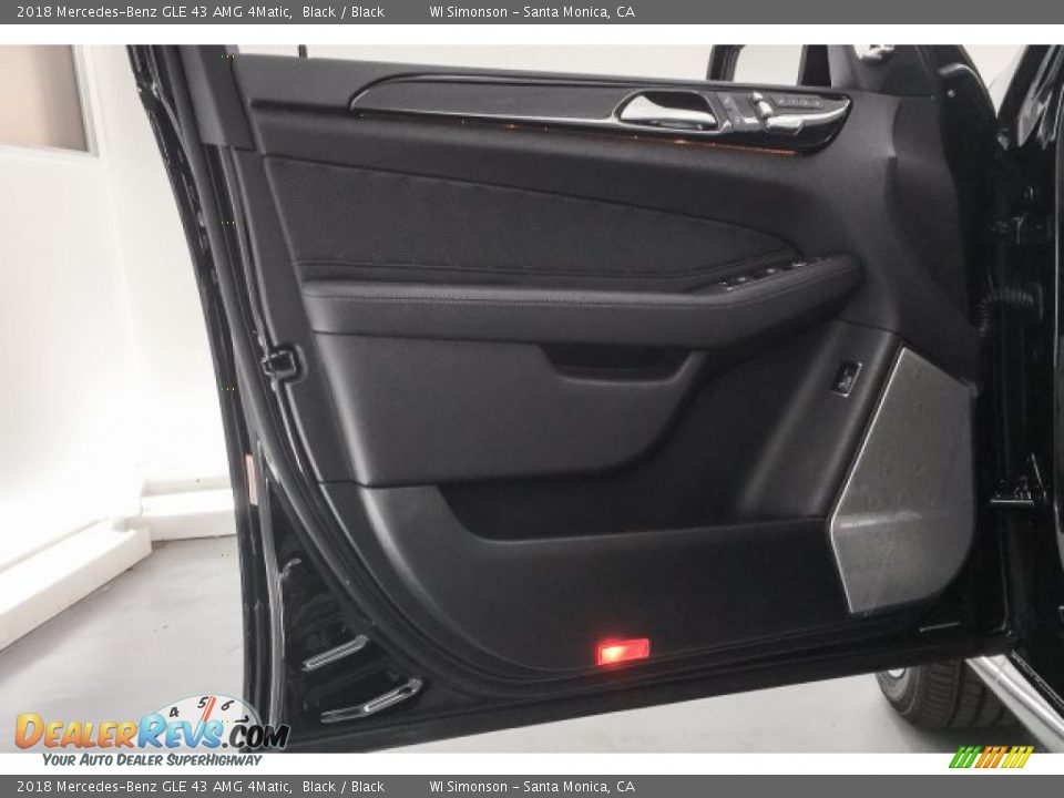 2018 Mercedes-Benz GLE 43 AMG 4Matic Black / Black Photo #24