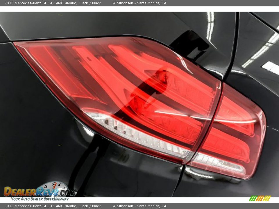 2018 Mercedes-Benz GLE 43 AMG 4Matic Black / Black Photo #25