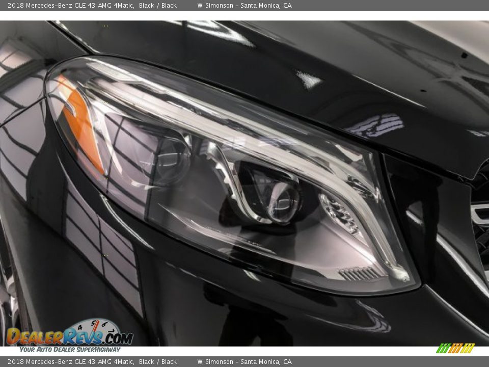 2018 Mercedes-Benz GLE 43 AMG 4Matic Black / Black Photo #31