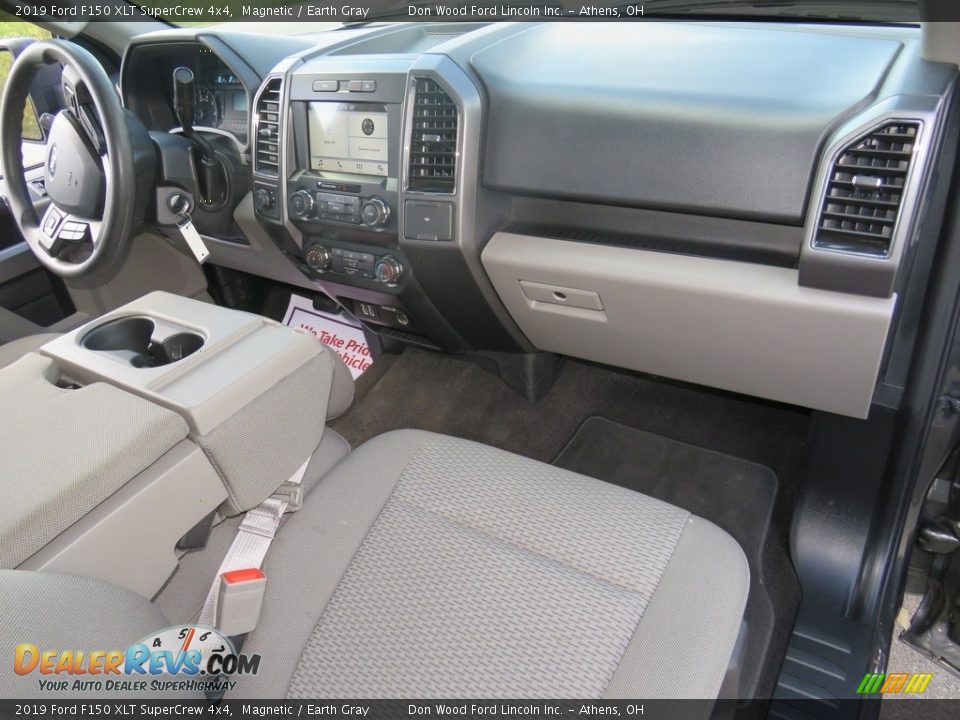2019 Ford F150 XLT SuperCrew 4x4 Magnetic / Earth Gray Photo #24