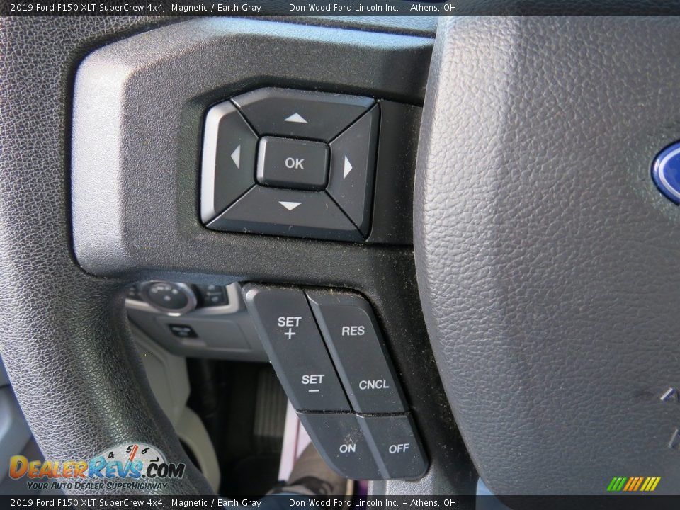 2019 Ford F150 XLT SuperCrew 4x4 Magnetic / Earth Gray Photo #29