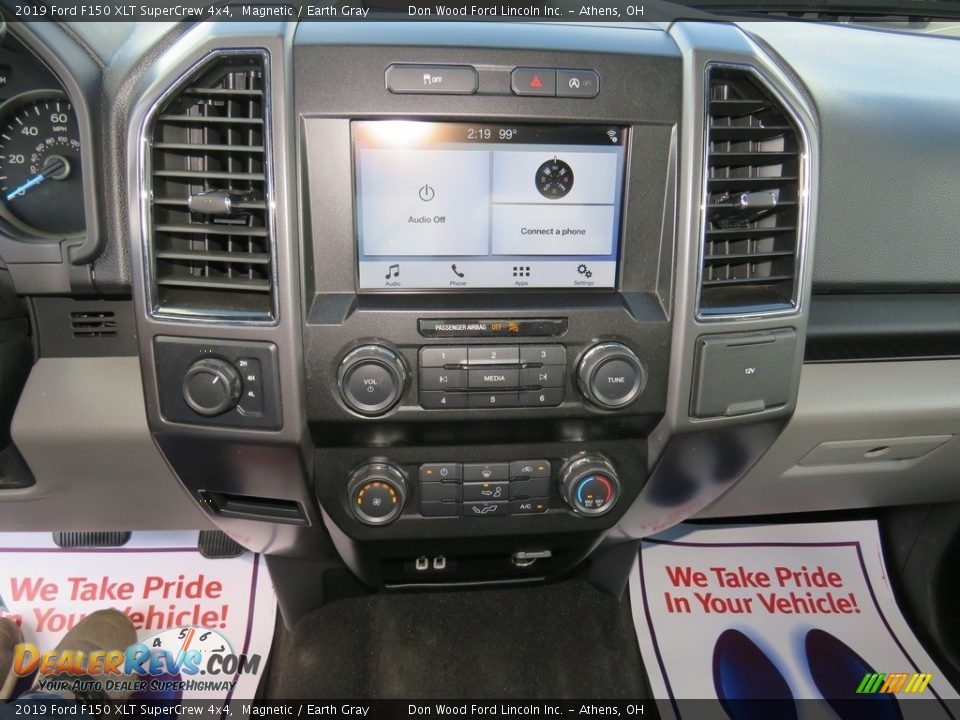 2019 Ford F150 XLT SuperCrew 4x4 Magnetic / Earth Gray Photo #33
