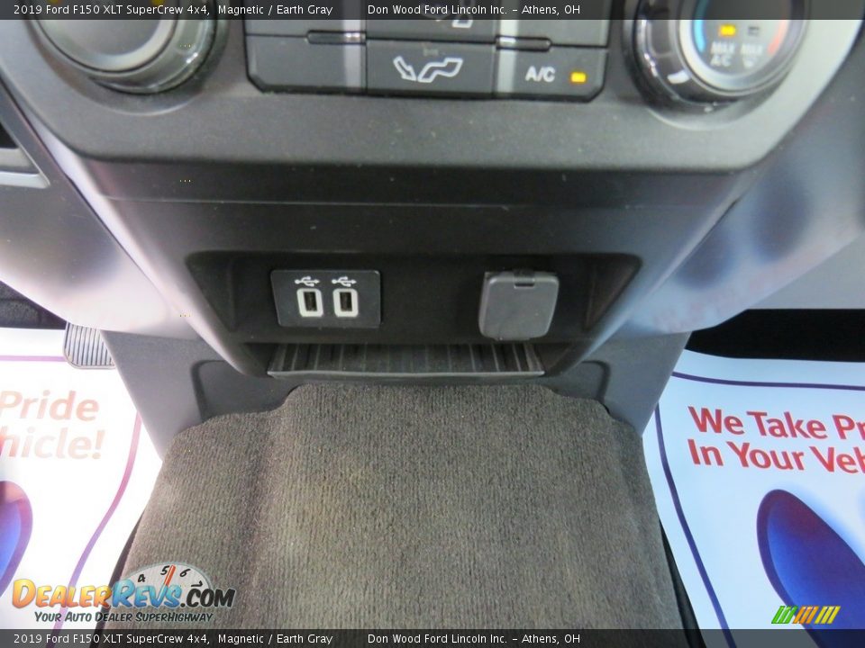 2019 Ford F150 XLT SuperCrew 4x4 Magnetic / Earth Gray Photo #35