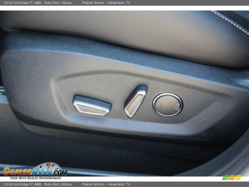 2019 Ford Edge ST AWD Ruby Red / Ebony Photo #12
