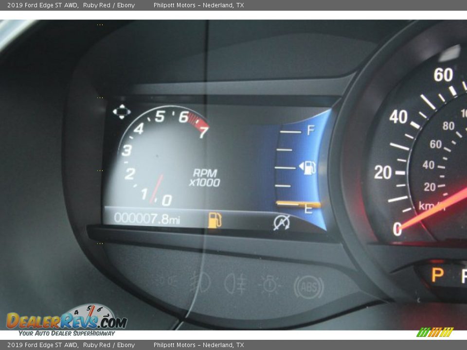 2019 Ford Edge ST AWD Ruby Red / Ebony Photo #16