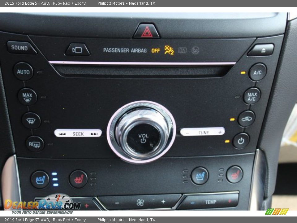 2019 Ford Edge ST AWD Ruby Red / Ebony Photo #18