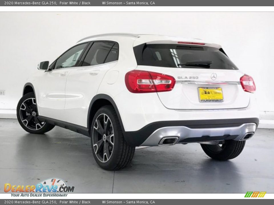2020 Mercedes-Benz GLA 250 Polar White / Black Photo #2