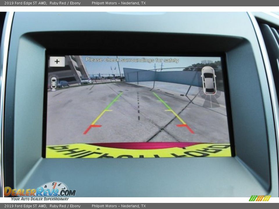 2019 Ford Edge ST AWD Ruby Red / Ebony Photo #20