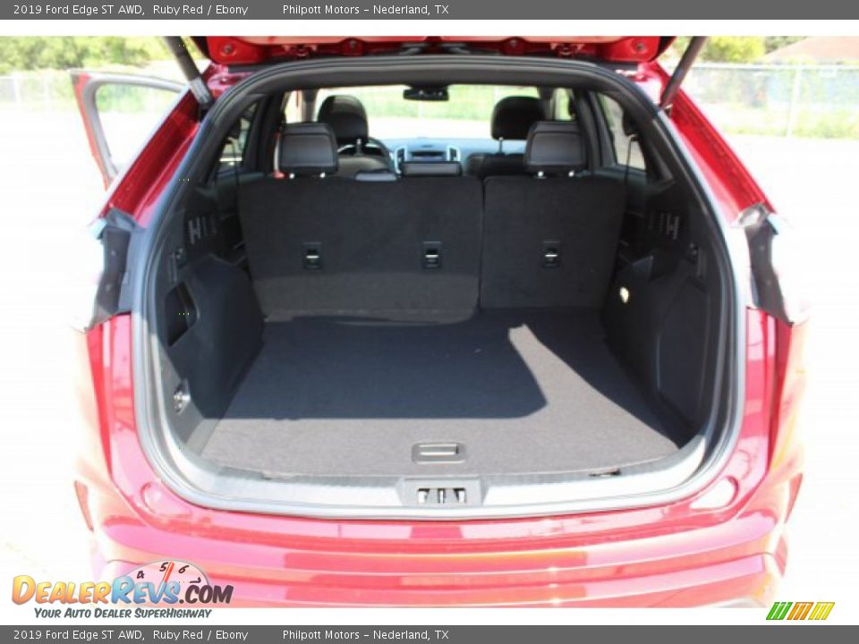 2019 Ford Edge ST AWD Ruby Red / Ebony Photo #25