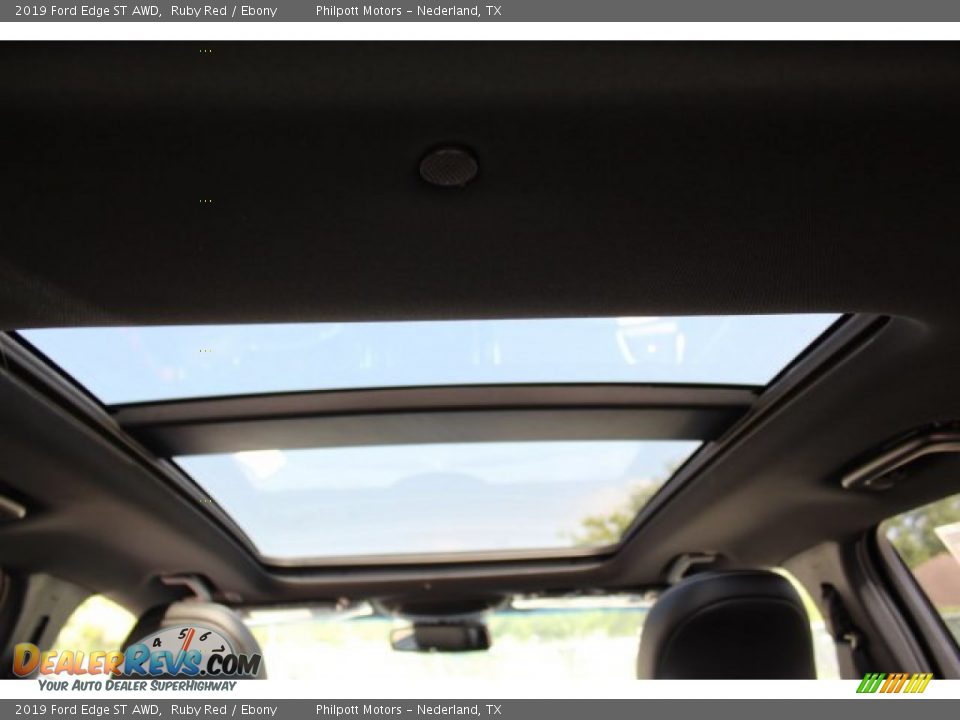 2019 Ford Edge ST AWD Ruby Red / Ebony Photo #26