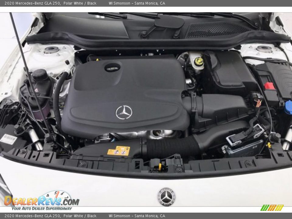 2020 Mercedes-Benz GLA 250 Polar White / Black Photo #8