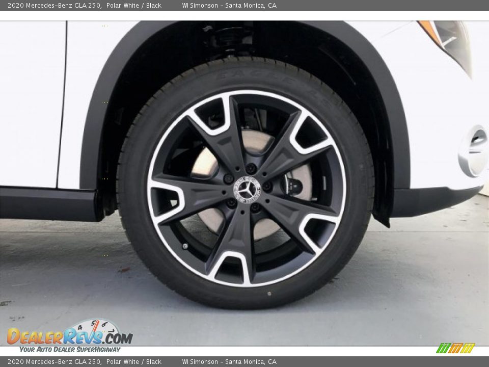 2020 Mercedes-Benz GLA 250 Polar White / Black Photo #9