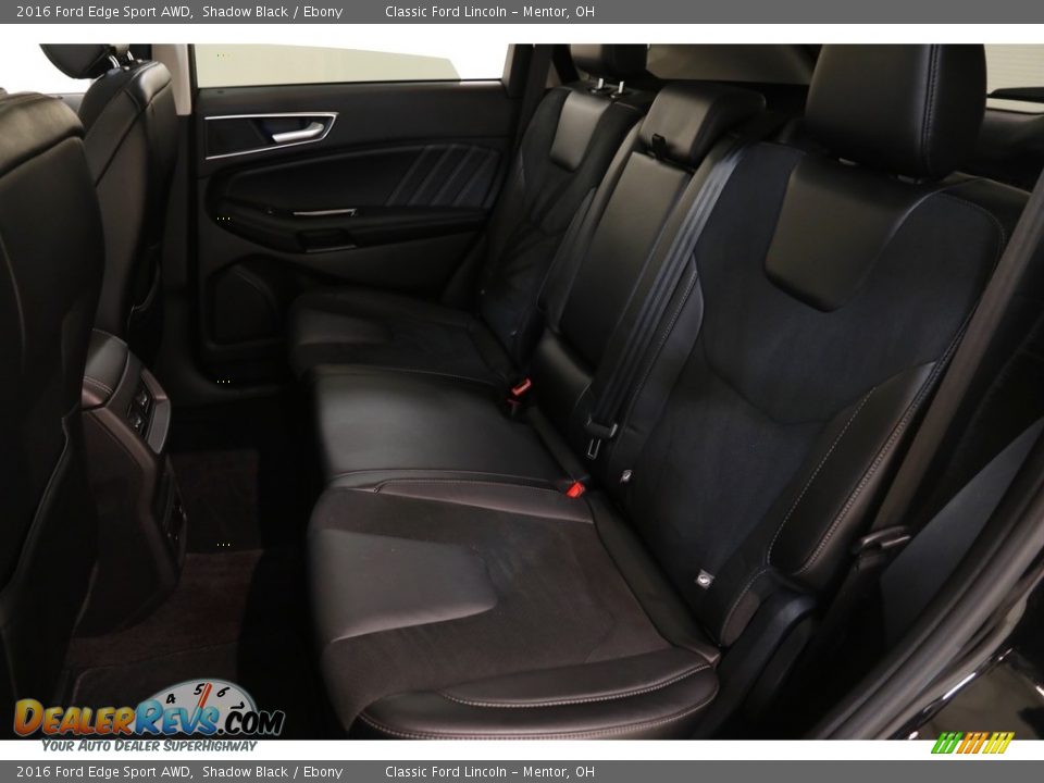 2016 Ford Edge Sport AWD Shadow Black / Ebony Photo #21