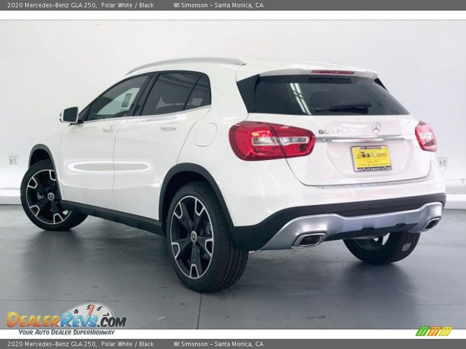 2020 Mercedes-Benz GLA 250 Polar White / Black Photo #2