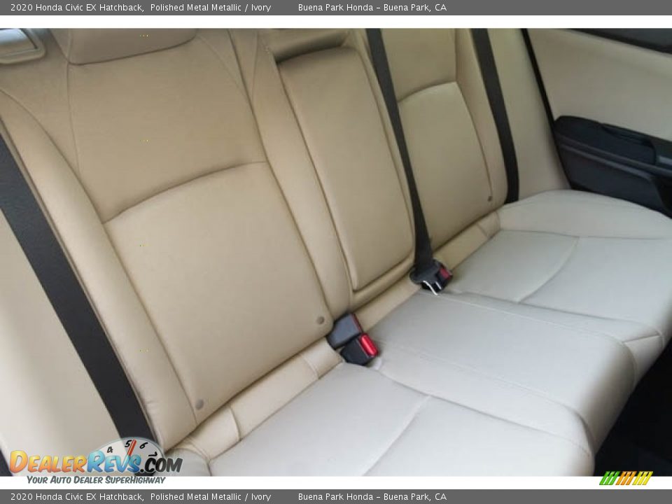 2020 Honda Civic EX Hatchback Polished Metal Metallic / Ivory Photo #29