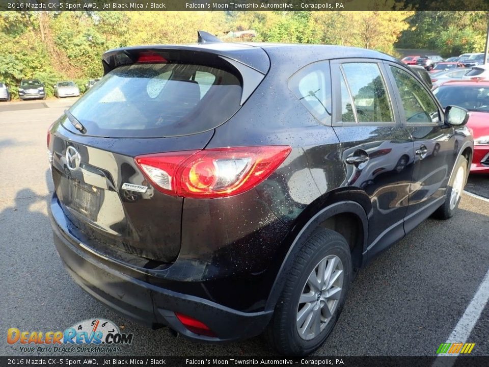 2016 Mazda CX-5 Sport AWD Jet Black Mica / Black Photo #4