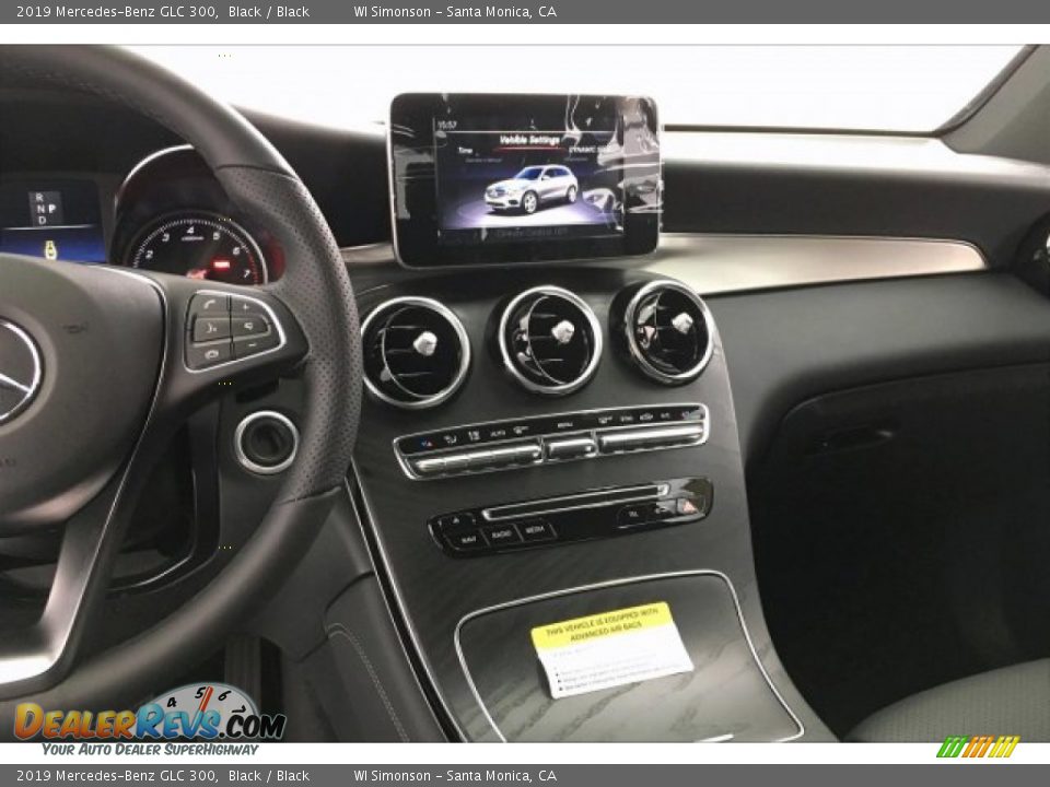 2019 Mercedes-Benz GLC 300 Black / Black Photo #6
