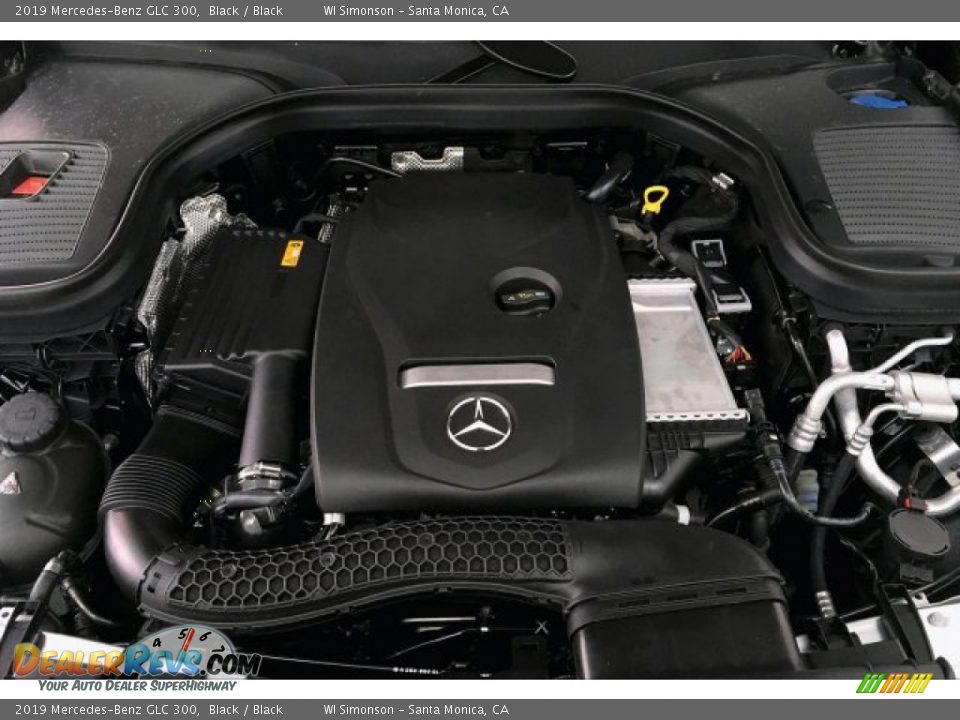 2019 Mercedes-Benz GLC 300 Black / Black Photo #8