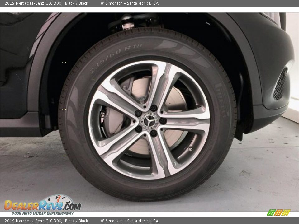 2019 Mercedes-Benz GLC 300 Black / Black Photo #9