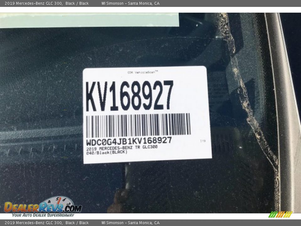 2019 Mercedes-Benz GLC 300 Black / Black Photo #12