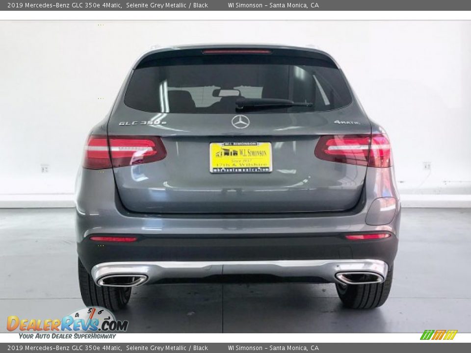 2019 Mercedes-Benz GLC 350e 4Matic Selenite Grey Metallic / Black Photo #3