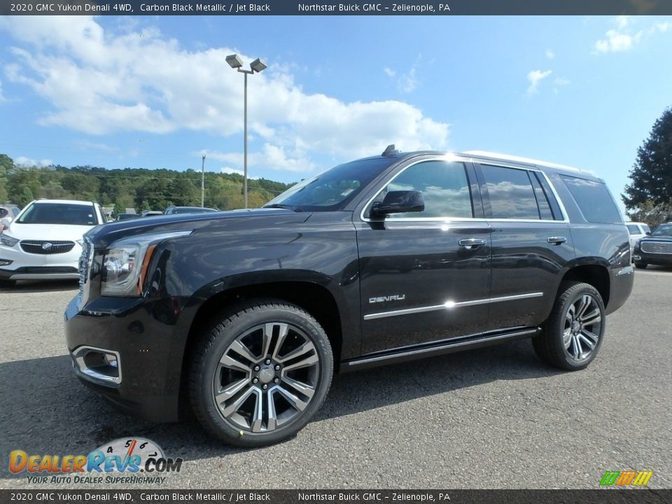 2020 GMC Yukon Denali 4WD Carbon Black Metallic / Jet Black Photo #1