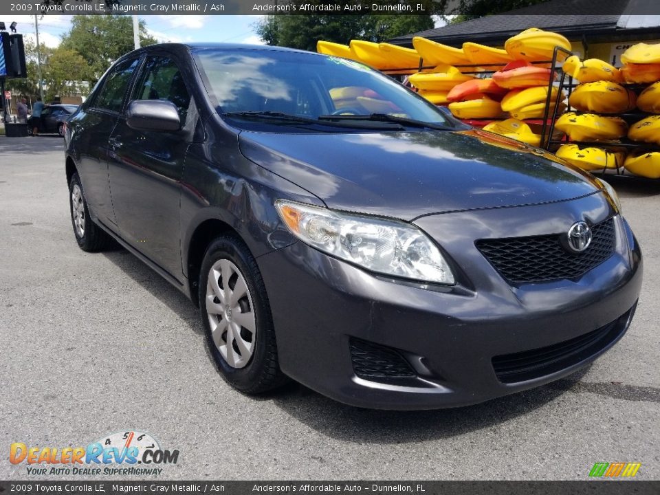 2009 Toyota Corolla LE Magnetic Gray Metallic / Ash Photo #1