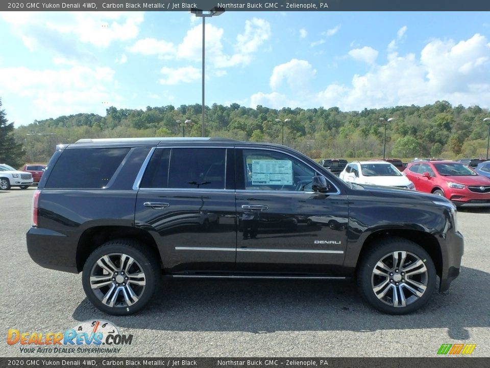 2020 GMC Yukon Denali 4WD Carbon Black Metallic / Jet Black Photo #4