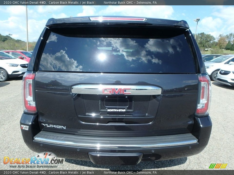 2020 GMC Yukon Denali 4WD Carbon Black Metallic / Jet Black Photo #6